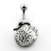 mcd374 belly rings surgical steel 316l belly button