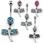 mcd392 belly rings surgical steel 316l belly button