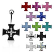 mcd419 belly rings surgical steel 316l belly button