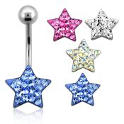 mcd427 belly rings surgical steel 316l belly button
