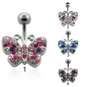 mcd448 belly rings surgical steel 316l belly button