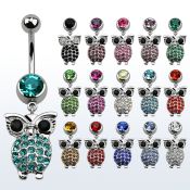mcd451d belly rings surgical steel 316l belly button