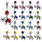 mcd467 belly rings surgical steel 316l belly button