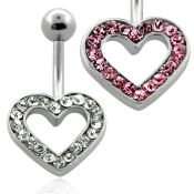 mcd499 belly rings surgical steel 316l belly button