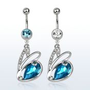 mcd586 belly rings surgical steel 316l belly button