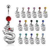mcd721 belly rings surgical steel 316l belly button