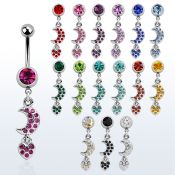 mcdmh belly rings surgical steel 316l belly button