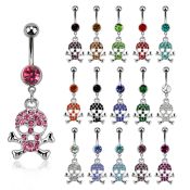 mcdsk5 belly rings surgical steel 316l belly button