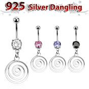 mcdvd32 belly rings surgical steel 316l belly button