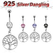 mcdvd4 belly rings surgical steel 316l belly button