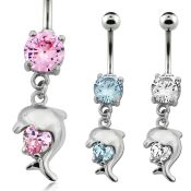 mcdz300 belly rings surgical steel 316l belly button