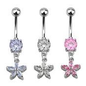 mcdz319 belly rings surgical steel 316l belly button