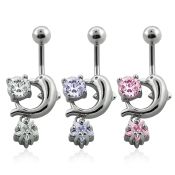 mcdz384 belly rings surgical steel 316l belly button