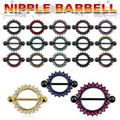 mctnpc3 straight barbells anodized surgical steel 316l nipple
