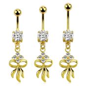 mdgz508 anodized surgical steel belly bananas belly piercing