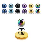 mghtb fake illusion body jewelry anodized surgical steel 316l nose