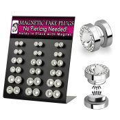 mgmpr16 cheaters  illusion plugs and tapers surgical steel 316l ear lobe
