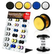 mgmpr3b cheaters  illusion plugs and tapers surgical steel 316l belly button