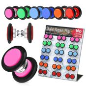mgmpr6 cheaters  illusion plugs and tapers acrylic body jewelry belly button