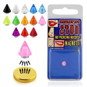 mgvcn5 fake illusion body jewelry acrylic body jewelry belly button