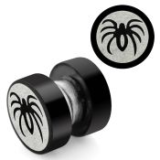 mpls11 cheaters  illusion plugs and tapers anodized surgical steel 316l ear lobe