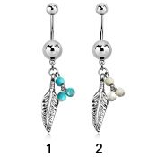 msd601b belly rings surgical steel 316l belly button