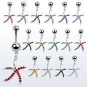 msd643 belly rings surgical steel 316l belly button
