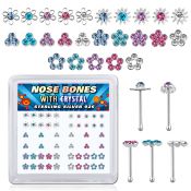 nbbxm7m 925 silver nose bones nose piercing