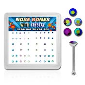 nbmabm nose bone silver 925 nose