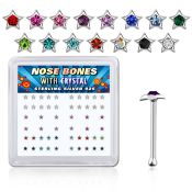 nbstxm nose bone silver 925 nose