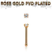 nbttzr2 anodized surgical steel nose bones nose  piercing