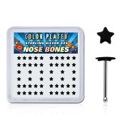 nbxsak nose bone silver 925 nose