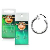 nocirx fake illusion hoops others belly button