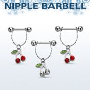 npdl10 straight barbells surgical steel 316l nipple
