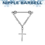npdl42 straight barbells surgical steel 316l nipple