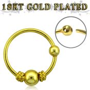 nr17rg nose hoop silver 925 nose