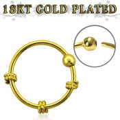 nr27rg nose hoop silver 925 nose