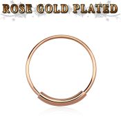 ns03rs nose hoop silver 925 nose