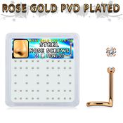 nwttz1xc anodized surgical steel nose screws and nose studs nose  piercing