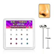 nyfbs16m bend it to fit nose studs silver 925 nose