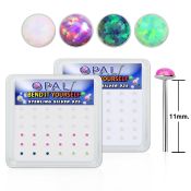 nyo15 bend it to fit nose studs silver 925 nose