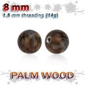 plball8 loose body jewelry parts organic body jewelry 