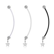 pnd770 bio flex & ptfe belly bananas belly piercing