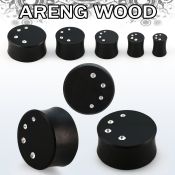 pwkkca plugs gauges organic body jewelry ear lobe