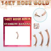 rbnz micro curved barbells gold eyebrow