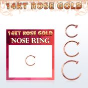 rcln20 nose hoop gold nose