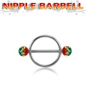 rfrnpe5 straight barbells surgical steel 316l nipple