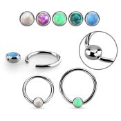 rocr3 surgical steel ball closure rings ear othersear lobe ear otherseyebrow helix tragus piercing