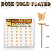 rsybtf36 925 silver bend it yourself nose studs nose piercing