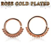 septtn seamless   segment rings anodized surgical steel 316l septum